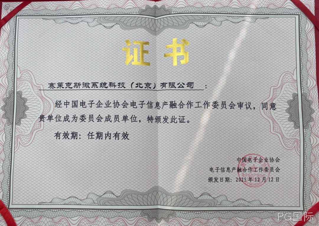 PG国际参加2025年中国电子高峰论坛暨电子信息产融生态大会
